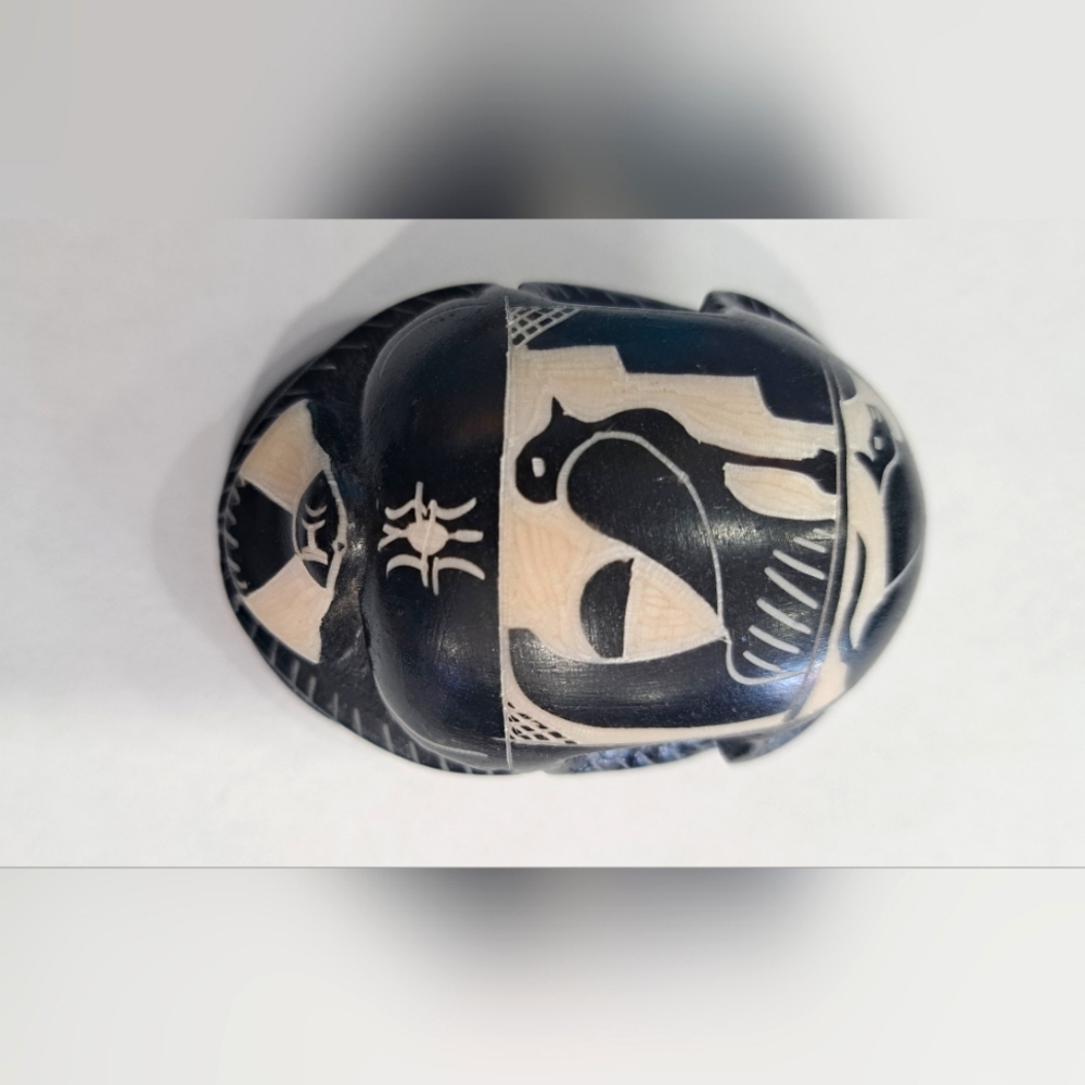 Scarb from granite from Egypt